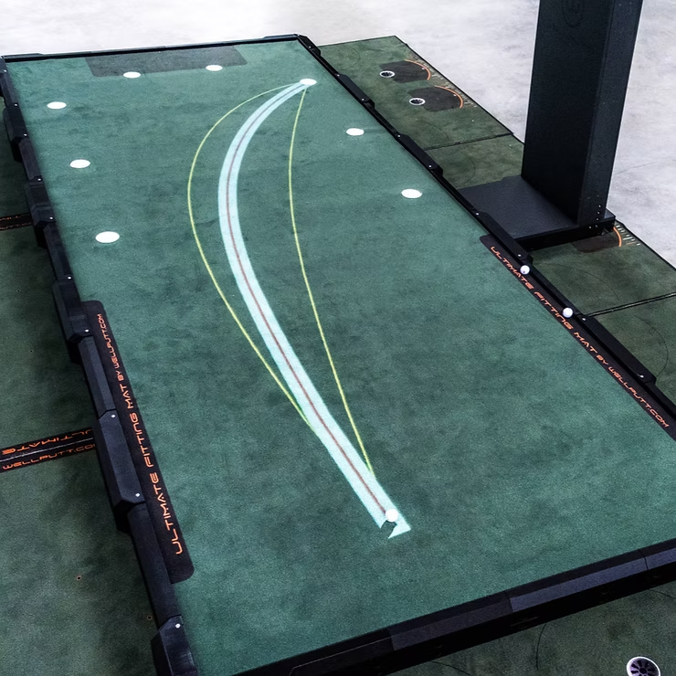 Golf Lessons on WellPutt Putting Green