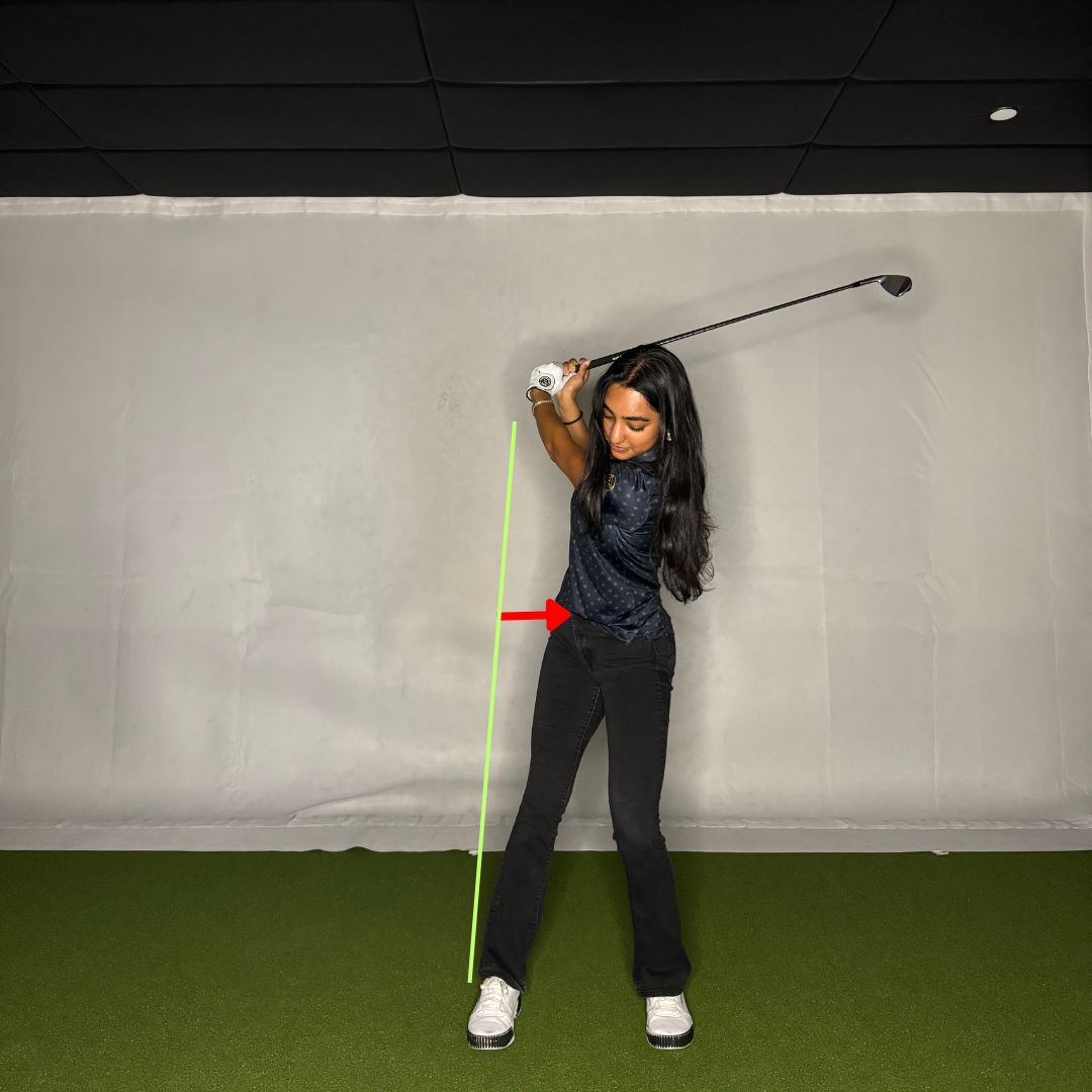 Golf lateral move
