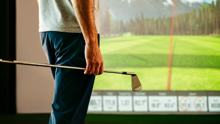 Busy Golfer