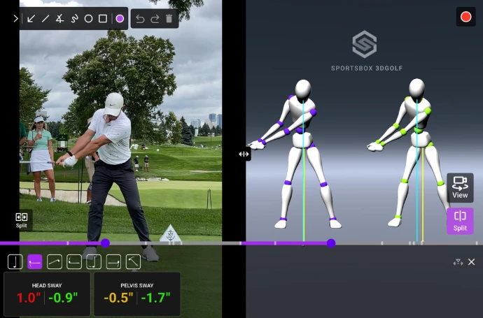 Sportsbox AI video comparison